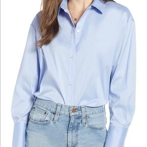 Something Navy Oversized Shirt